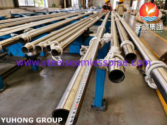 ASTM B464 UNS N08020 / 2.4660 / Alloy20 Nickellegierungs-Schweißrohr für die Petrochemieindustrie