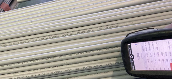 Edelstahl-nahtloses Rohr-ABS Asme Sa312 Tp304l bescheinigte