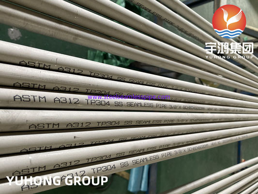 ASTM A312 kaltwalzendes und zeichnendes Edelstahl-nahtloses Rohr TP304