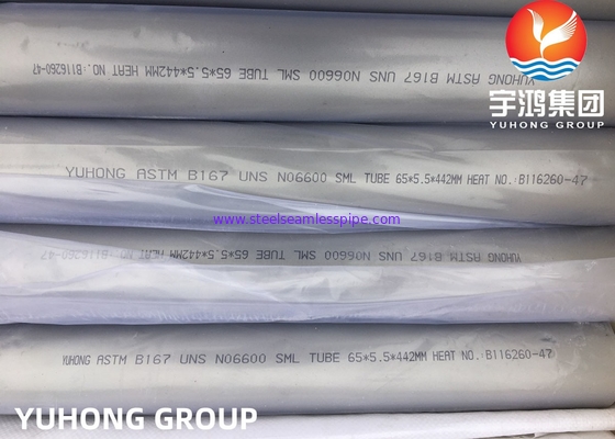VERNICKELN Sie ROHR ASME SB167 des LEGIERUNGS-NAHTLOSES ROHR-INCONEL Inconel 600/Legierung 600/UNS N06600