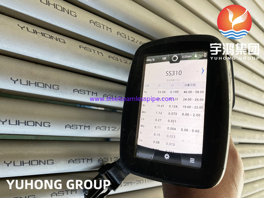 EDELSTAHL-NAHTLOSES ROHR ASTM A312 ASME SA312 TP310S S31008
