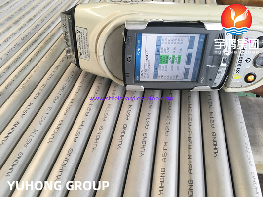 EDELSTAHL-NAHTLOSES ROHR 100% ASTM A213 TP316L UND HT UT
