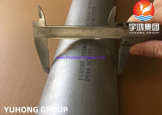 NICKEL-LEGIERUNGS-ROHR ASTM B163/B165 MONEL 400/2,4360, MONEL K500/2,4375