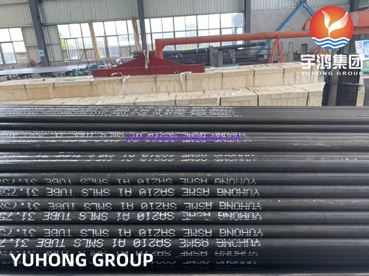 ASTM A210, ASME SA210 GR A1 Kohlenstoffstahl nahtlose Röhre 100% ECT