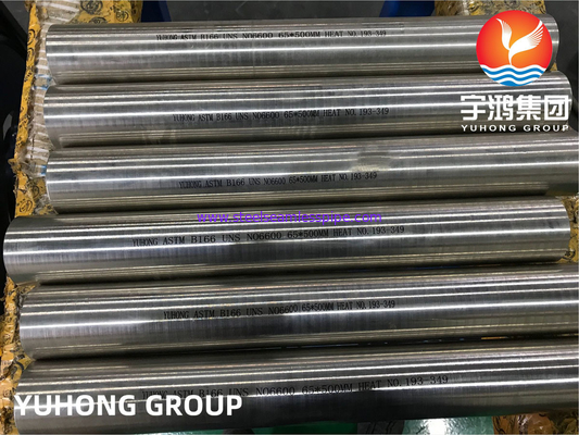 ASTM B166 UNS N06600 Inconel 600 Nickel-Legierungs-Rundeisen-helle getempert