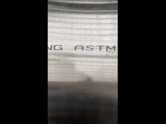 ASME SB407 UNS NO8811 Incoloy 800HT Nahtloses Nickellegierungsrohr